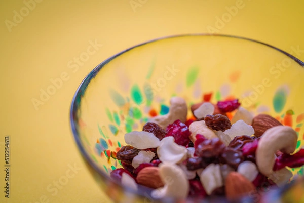 Obraz ナッツとフルーツ