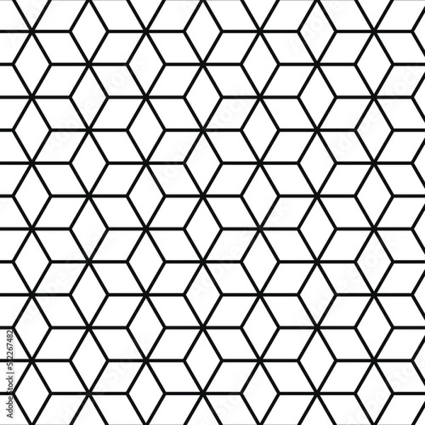 Fototapeta decorative, line, pattern, background, white, seamless, vector, 80s, illustration, geometry, pillow, grid, flower, technology, banner, digital, ornament, minimal, cell, endless, fashion, polygon, 
