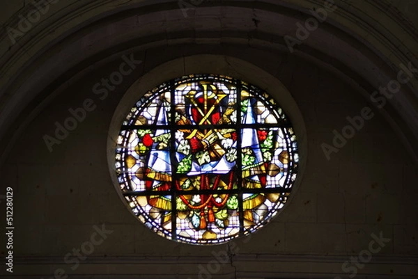 Obraz Vitrail du Val de Loire