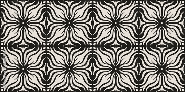 Obraz Vector Islamic seamless pattern. Elegant Geometric ornamental arabic background