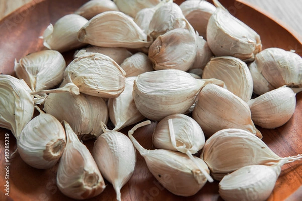 Obraz garlic on the market