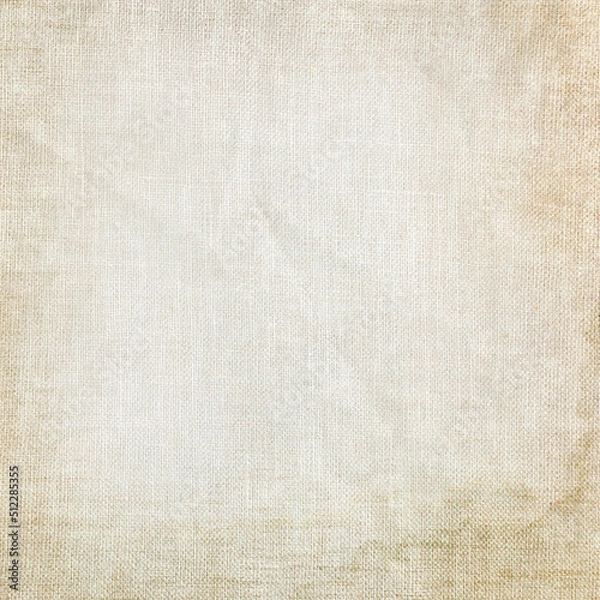 Fototapeta vintage parchment paper background texture old canvas fabric texture background pattern