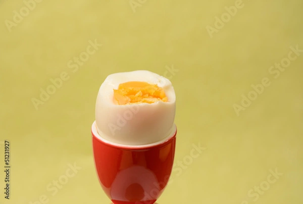 Fototapeta Boiled egg