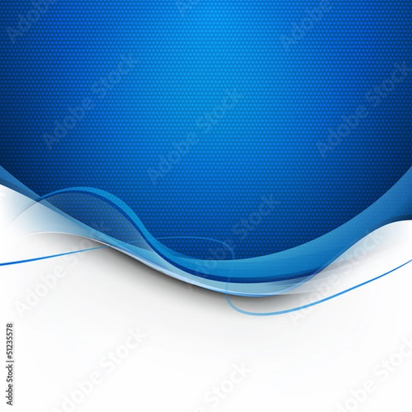 Fototapeta VectorBlueAbstract7