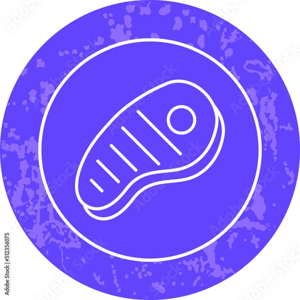 Fototapeta Unique Line Round Circle Icon