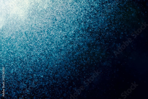 Obraz Dark blue bokeh glitter texture backgrounds