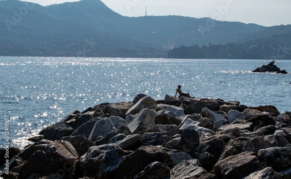 Obraz Tramonto sul Tigullio