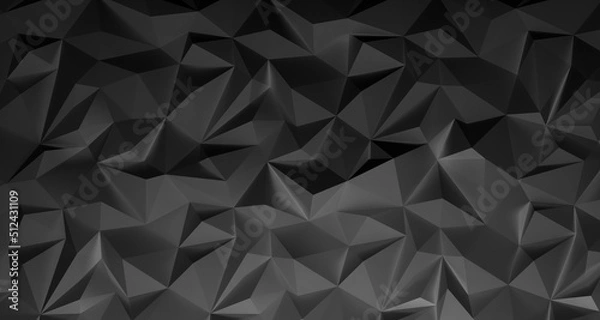 Fototapeta 3d black