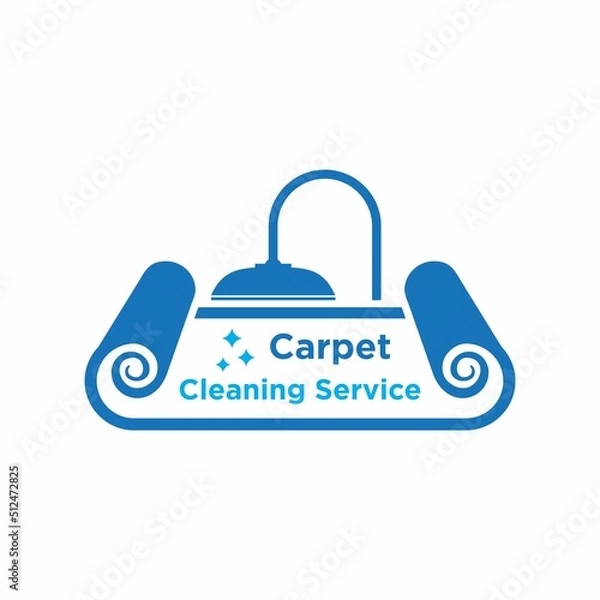 Obraz Carpet Logo - Carpet Cleaning Service Logo Template