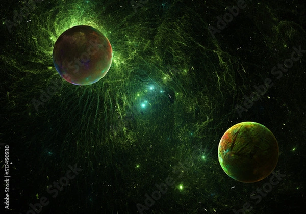 Obraz moon and stars