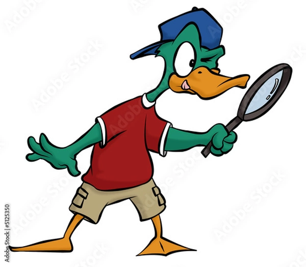 Obraz Duck Detective