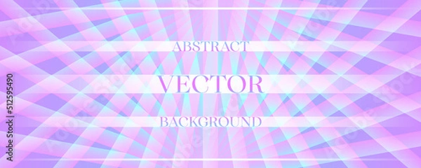 Obraz Abstract vector banner background with space for text. Vector	