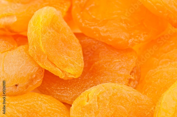 Obraz dried apricot texture