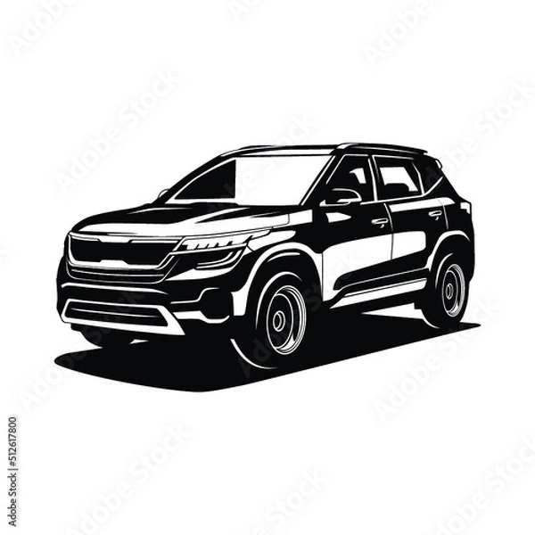 Fototapeta illustration of a car car vector car vector logo 