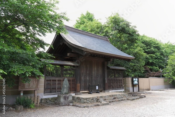 Fototapeta 龍門寺　山門　埼玉県　さいたま市