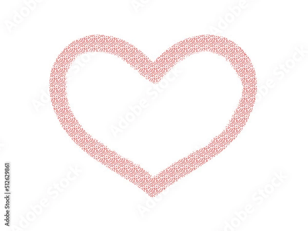 Fototapeta Frame Heart Background
