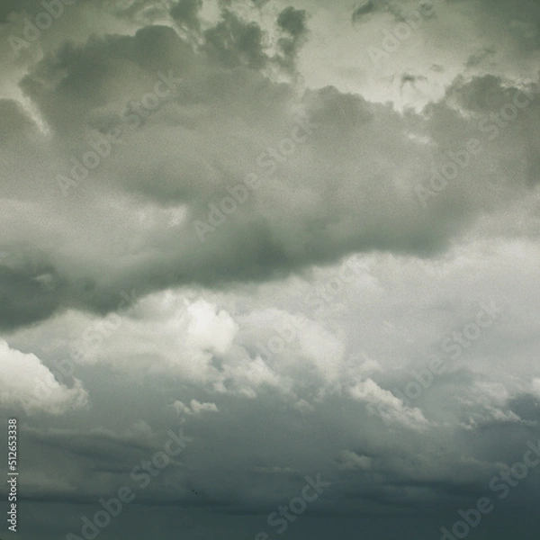 Fototapeta storm clouds lapse