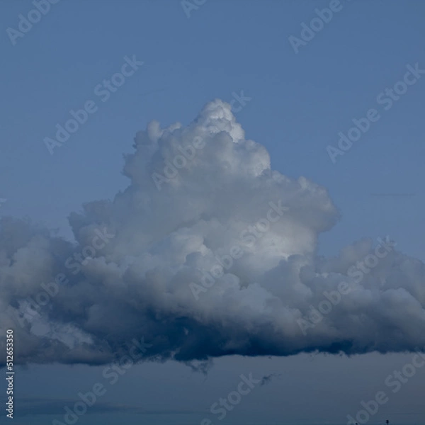 Obraz blue sky with clouds