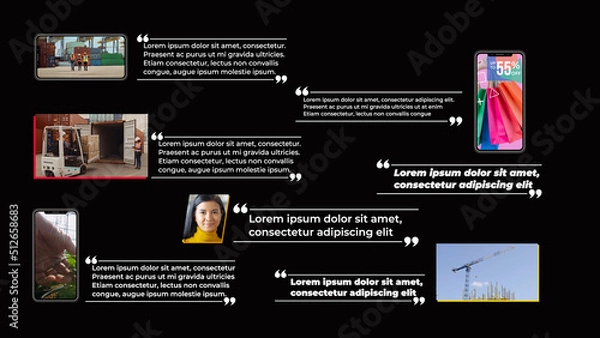 Obraz Quote Captions Media Replacement