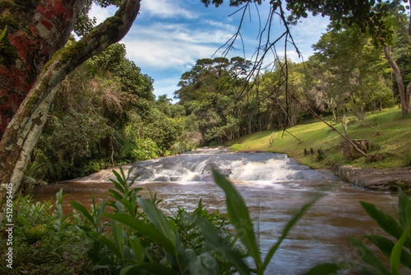 Fototapeta window to the rapids