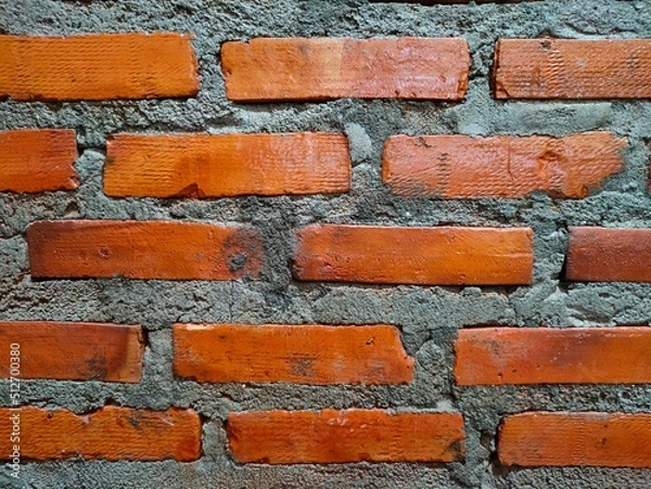 Obraz red brick wall