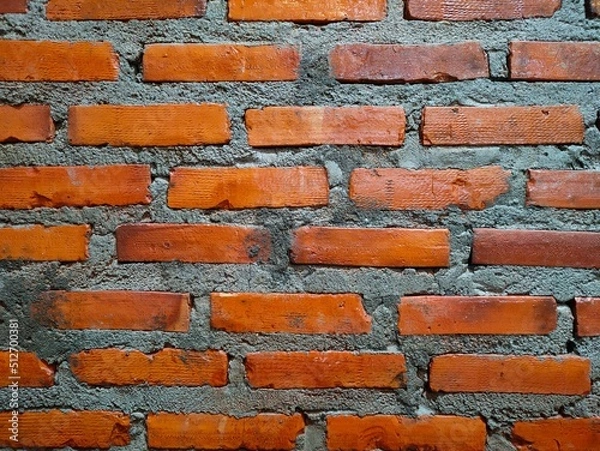 Obraz red brick wall
