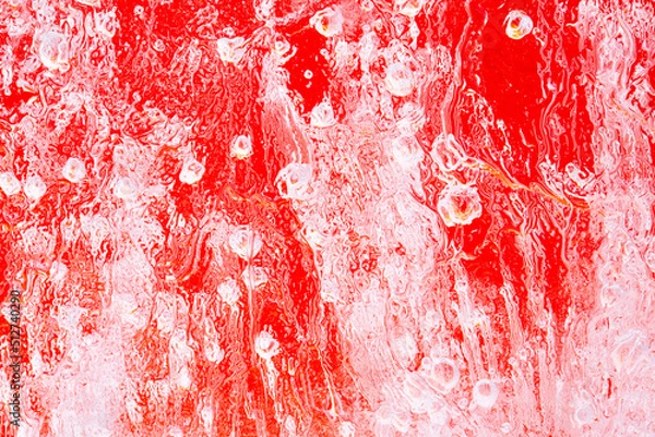 Obraz 氷の中の泡