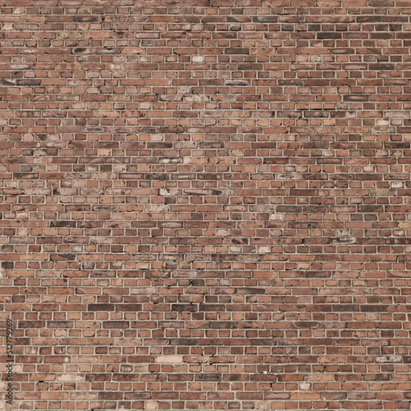 Fototapeta red brick wall texture background