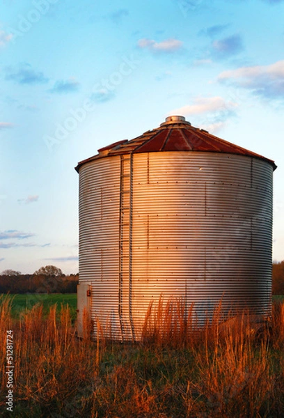 Obraz Farm silo