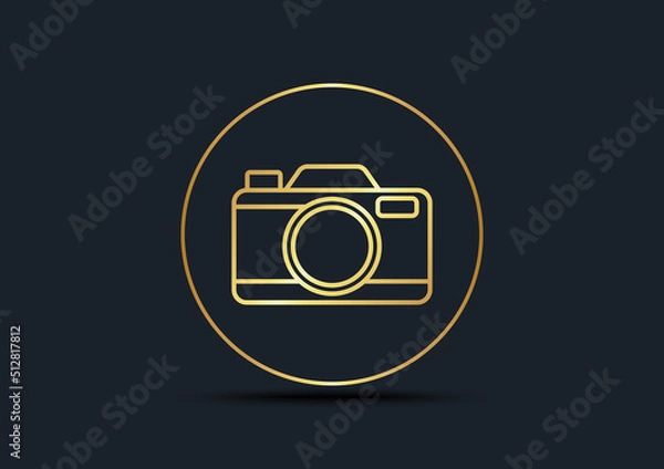 Fototapeta abstract background for camera,vector illustrations