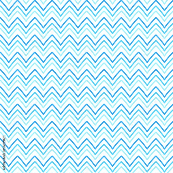 Fototapeta Vector background of blue lines on a white background