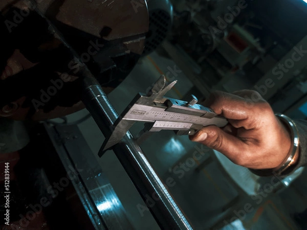 Obraz Vernier caliper reading