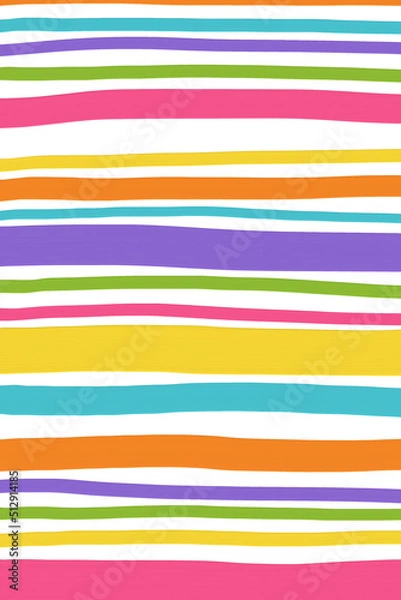 Obraz カラフルな手書き落書きペイント背景