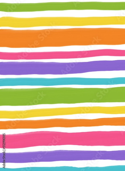 Obraz カラフルな手書き落書きペイント背景