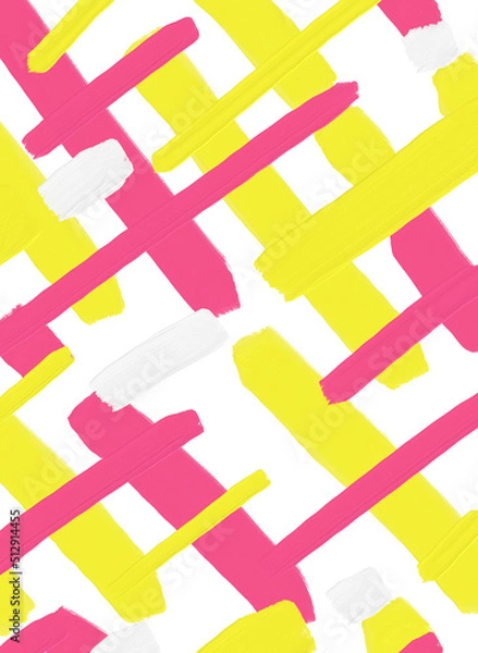 Obraz ピンクと黄色のカラフルな背景デザイン