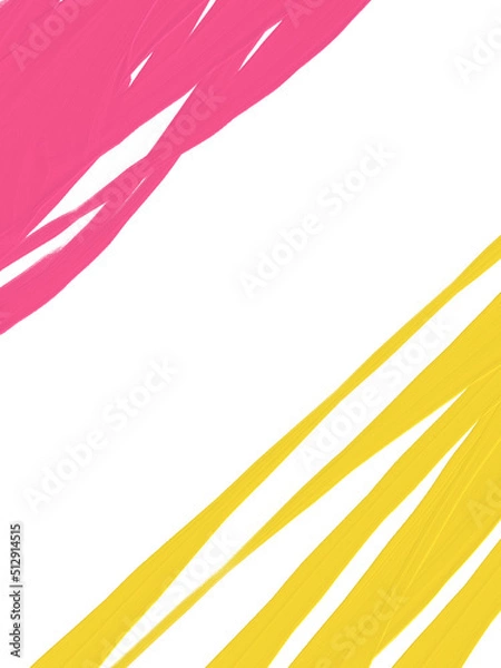 Obraz カラフルな手書き落書きペイント背景