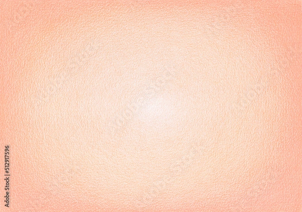 Fototapeta Hand drawn cream painted gradient frame on white paper texture background. Use Canson Fine Face Paper 100 Pounds A5 with Colleen Colored Pencil