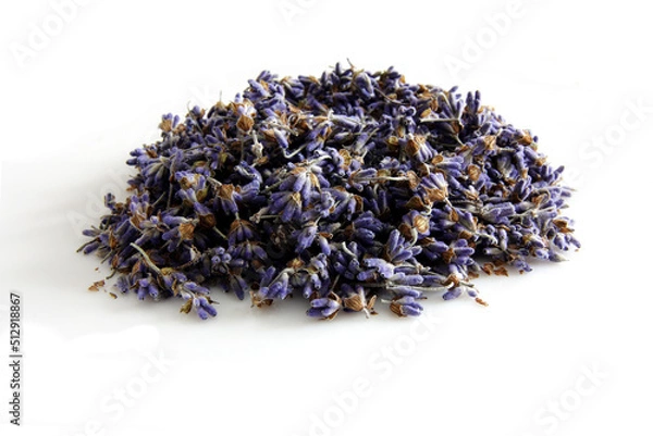 Obraz  dried lavender isolated on white background