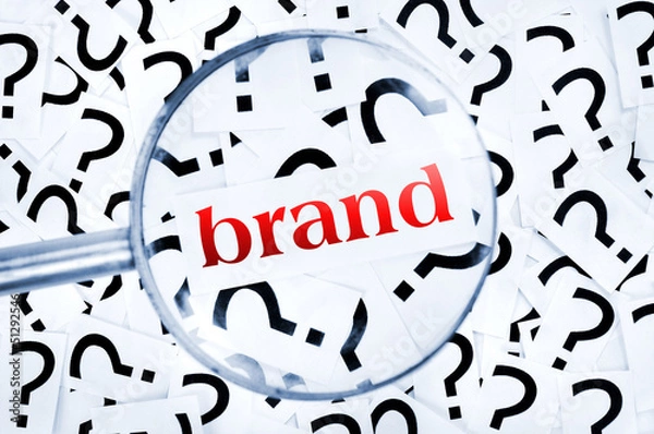Obraz Brand word