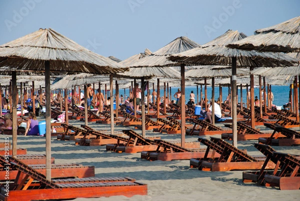 Obraz Beach in Ulcinj, Montenegro