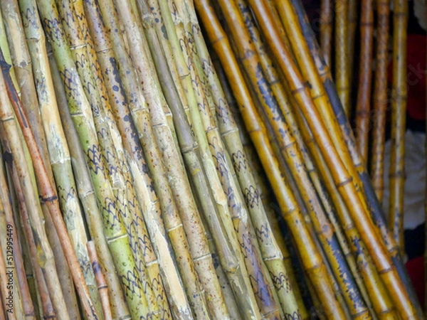 Obraz Designer Bamboo Sticks stock, ready to be sell in Market