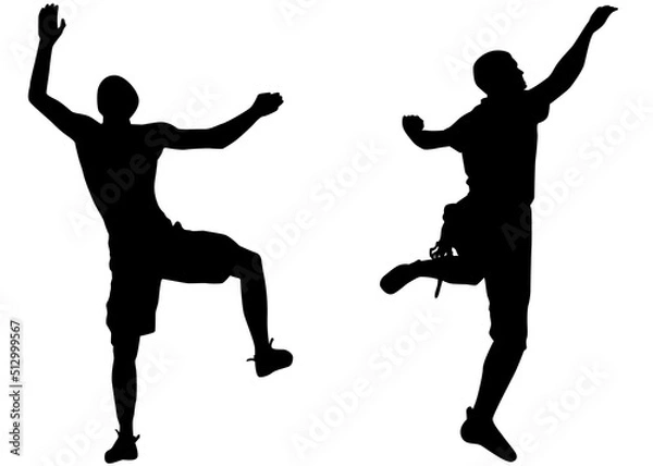 Obraz Climb in black