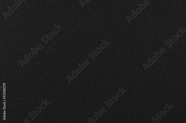 Fototapeta Black Polyester Fabric Background Texture, Large Detailed Textured Horizontal Macro Closeup, Abstract Natural Synthetic Pattern, Dark Nylon Textile Blank Empty Copy Space Flat Lay