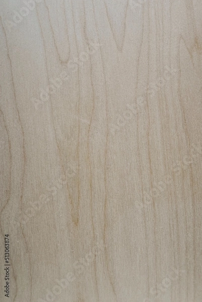 Fototapeta Surface with a full frame of beige wood.