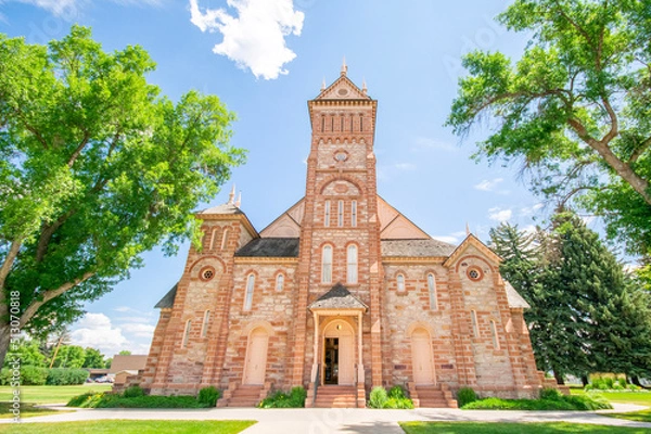 Obraz Paris Idaho Tabernacle