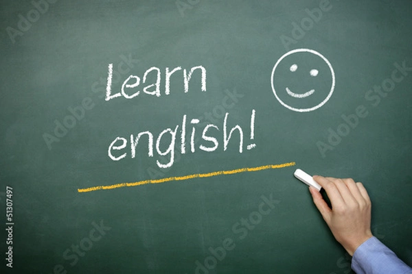 Fototapeta learn english