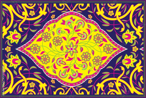 Obraz New Attractive Asian Seamless Pattern Design