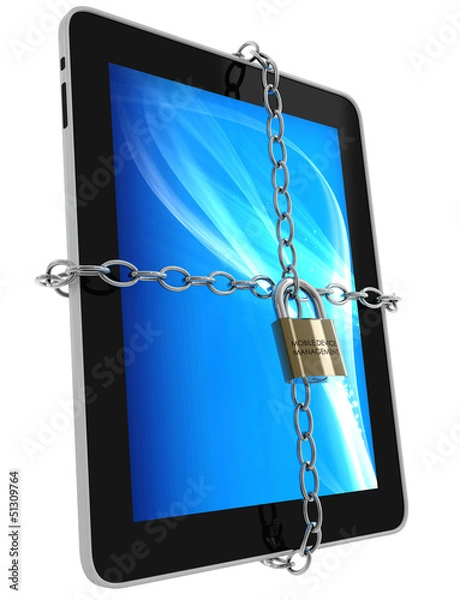 Fototapeta Mobile device management