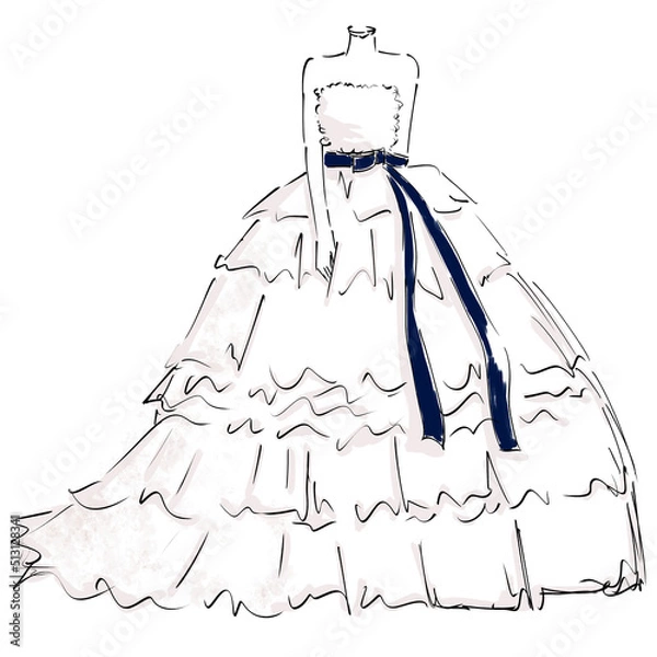 Obraz ウェディングドレス