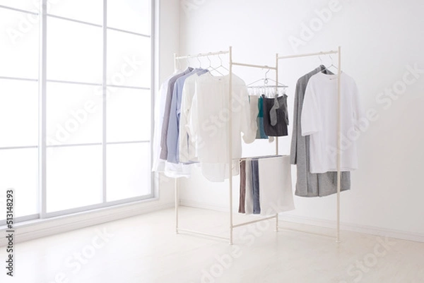 Obraz 部屋干しローアングル